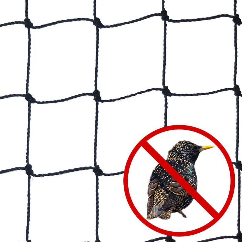 Filet anti-étourneaux - Maille de 28 mm