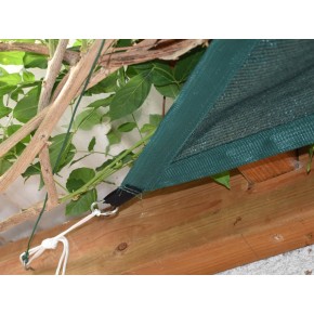 Voile d'ombrage triangulaire 185g/m² - Vert
