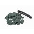 Kit de fixation - 26 pastilles + 4 m de fil de fer - Spécial filet brise-vue